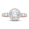 Thumbnail Image 2 of Pnina Tornai Lab-Created Diamond Engagement Ring 2-7/8 ct tw Round 14K Rose Gold