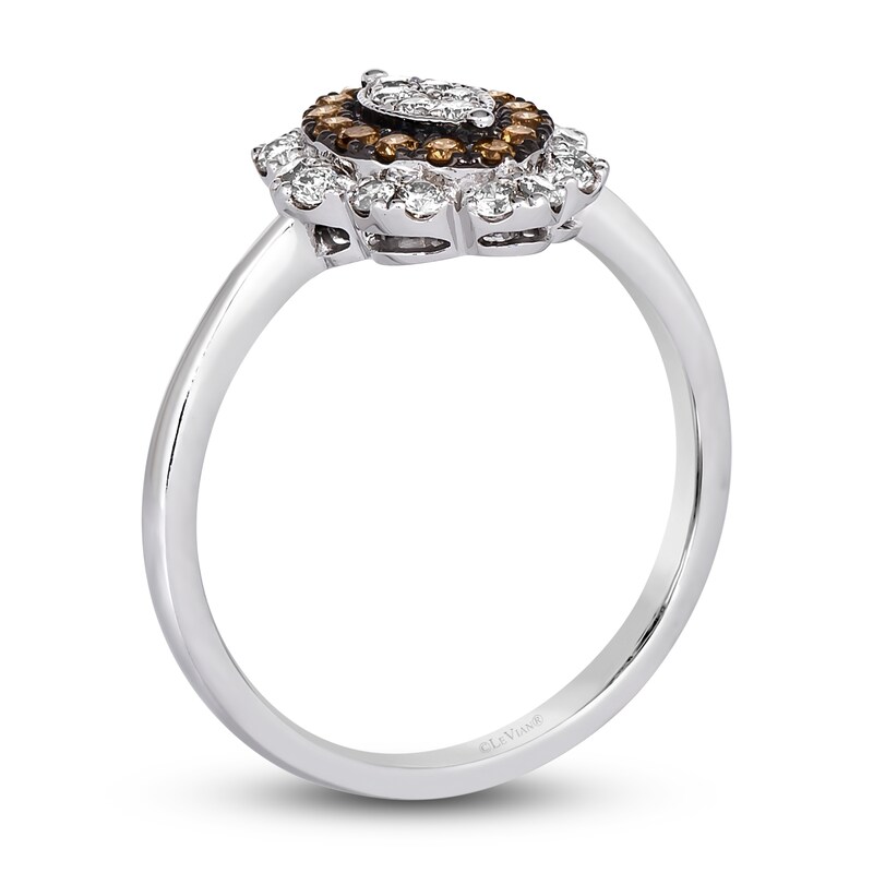Main Image 3 of Le Vian Diamond Ring 1/2 ct tw Round 14K Vanilla Gold