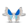 Thumbnail Image 1 of Le Vian Diamond Butterfly Ring 1/4 ct tw Round 14K Vanilla Gold