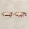 Thumbnail Image 4 of Juliette Maison Natural Peridot Ring 10K Yellow Gold