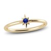 Thumbnail Image 0 of Juliette Maison Natural Blue Sapphire Starburst Ring 10K Yellow Gold