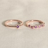Thumbnail Image 4 of Juliette Maison Natural Blue Sapphire Starburst Ring 10K Yellow Gold