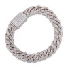 Thumbnail Image 1 of Men's Diamond Cuban Link Bracelet 10-1/6 ct tw Round 10K Yellow Gold 8.5"