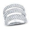 Thumbnail Image 1 of Shy Creation Diamond Ring 2-1/4 ct tw Round 14K White Gold SC55008559
