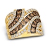 Thumbnail Image 1 of Le Vian Diamond Ring 2-1/4 ct tw Round 14K Honey Gold