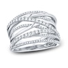 Thumbnail Image 1 of Shy Creation Diamond Ring 5/8 ct tw Round 14K White Gold SC55005590