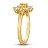 Thumbnail Image 3 of Le Vian Sunny Yellow Diamond Ring 3/4 ct tw Cushion/Marquise/ Round 14K Honey Gold