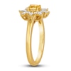 Thumbnail Image 4 of Le Vian Sunny Yellow Diamond Ring 3/4 ct tw Cushion/Marquise/ Round 14K Honey Gold
