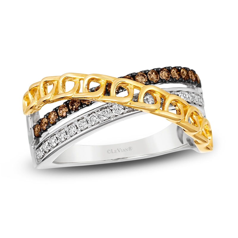 Main Image 1 of Le Vian Diamond Ring 3/8 ct tw Round 14K Two-Tone Gold