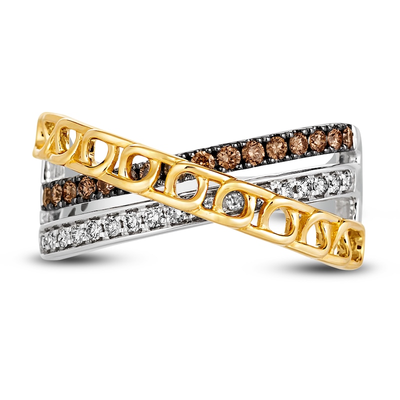 Main Image 3 of Le Vian Diamond Ring 3/8 ct tw Round 14K Two-Tone Gold