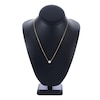 Thumbnail Image 3 of Akoya Cultured Pearl Necklace 1/20 ct tw Diamonds 14K Yellow Gold 18"