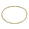 Thumbnail Image 0 of Triple Figaro Anklet 10K Yellow Gold 10"