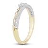 Thumbnail Image 1 of Diamond Promise Ring 1/4 ct tw Round 14K Two-Tone Gold