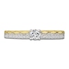 Thumbnail Image 2 of Diamond Promise Ring 1/4 ct tw Round 14K Two-Tone Gold