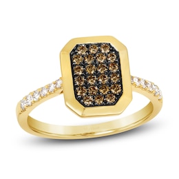 Le Vian Diamond Ring 3/8 ct tw Round 14K Honey Gold