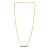 Thumbnail Image 2 of Hollow Bismark Chain Necklace 14K Yellow Gold 20" 3.5mm