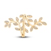 Thumbnail Image 1 of Diamond Flower Ring 1/4 ct tw Round 14K Yellow Gold
