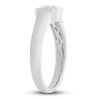 Thumbnail Image 1 of Diamond Engagement Ring 1/2 ct tw Baguette14K White Gold