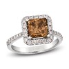 Thumbnail Image 1 of Le Vian Diamond Ring 2-3/4 ct tw Princess/Round 18K Vanilla Gold