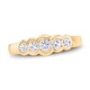 Thumbnail Image 1 of Diamond Bezel Ring 1/2 ct tw Round 14K Yellow Gold