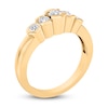 Thumbnail Image 4 of Diamond Bezel Ring 1/2 ct tw Round 14K Yellow Gold