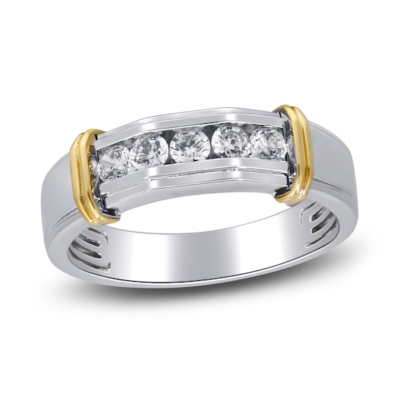 Men's Diamond Ring 1/2 ct tw 14K Two-Tone Gold | Jared