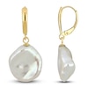 Thumbnail Image 1 of Freshwater Cultured Pearl Drop Earrings 14K Yellow Gold