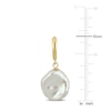 Thumbnail Image 2 of Freshwater Cultured Pearl Drop Earrings 14K Yellow Gold