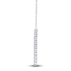 Thumbnail Image 2 of Diamond V Necklace 1-1/2 ct tw 14K White Gold 18"