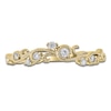 Thumbnail Image 3 of Diamond Milgrain Swirl Anniversary Ring 1/10 ct tw 14K Yellow Gold