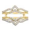 Thumbnail Image 2 of Diamond Contour Enhancer Ring 1/2 ct tw 14K Yellow Gold
