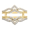 Thumbnail Image 3 of Diamond Contour Enhancer Ring 1/2 ct tw 14K Yellow Gold