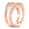 Thumbnail Image 2 of Diamond Contour Enhancer Ring 1/2 ct tw 14K Rose Gold