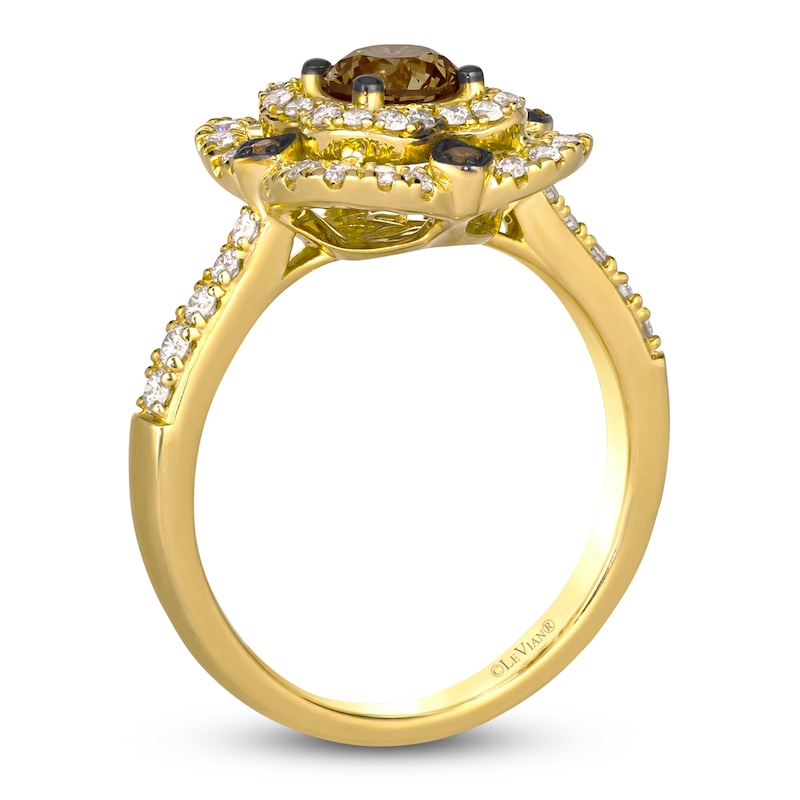 Main Image 2 of Le Vian Diamond Ring 1 ct tw 14K Honey Gold