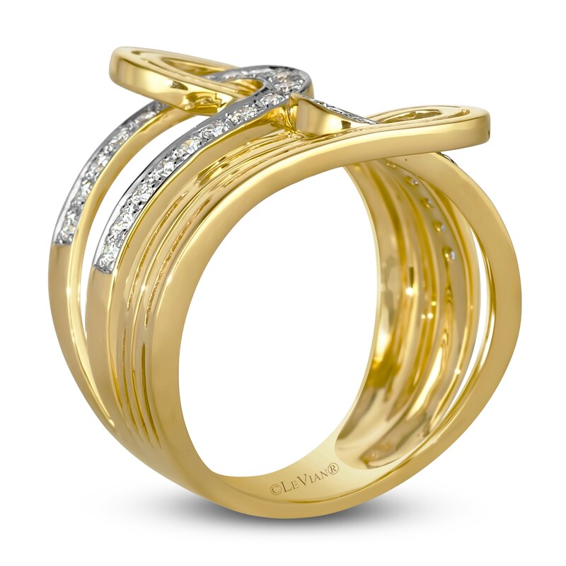 Main Image 2 of Le Vian Diamond Ring 1/2 ct tw 14K Honey Gold