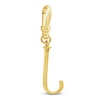 Thumbnail Image 2 of Charm'd by Lulu Frost Diamond Letter J Charm 1/15 ct tw Pavé Round 10K Yellow Gold