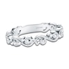 Thumbnail Image 1 of Kirk Kara Lace Milgrain Wedding Band 18K White Gold