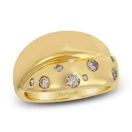 Le Vian Tramonto D'Oro Diamond Domed Ring 1/4 ct tw 14K Honey Gold
