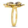 Thumbnail Image 3 of Le Vian Diamond Flower Ring 1-3/4 ct tw 14K Honey Gold