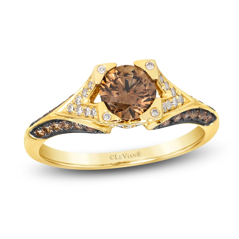 Main Image 1 of Le Vian Diamond Ring 1 ct tw 14K Honey Gold