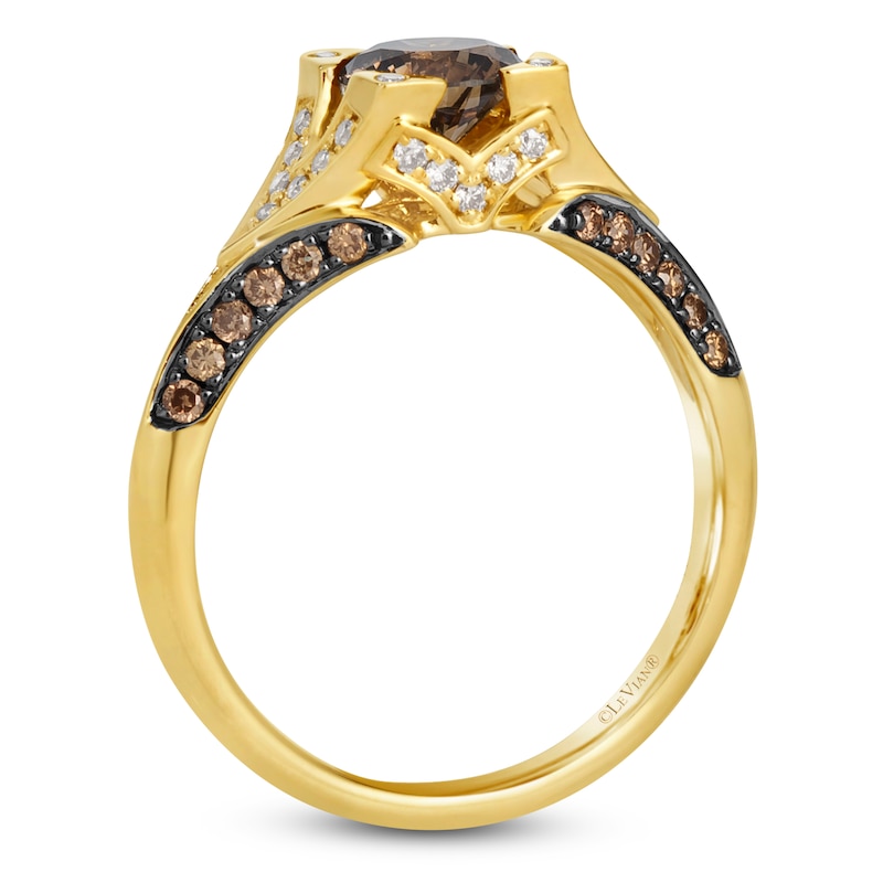 Main Image 2 of Le Vian Diamond Ring 1 ct tw 14K Honey Gold