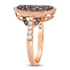 Thumbnail Image 2 of Le Vian Multi-Diamond Oval Ring 1-1/5 ct tw 14K Strawberry Gold