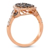Thumbnail Image 3 of Le Vian Multi-Diamond Oval Ring 1-1/5 ct tw 14K Strawberry Gold