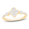 Thumbnail Image 1 of Diamond Clover Ring 5/8 ct tw 10K Yellow Gold