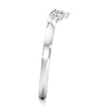 Thumbnail Image 3 of J'Lure Lab-Grown Diamond Scalloped Wedding Band 1/6 ct tw 18K White Gold