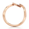 Thumbnail Image 2 of J'Lure Lab-Grown Diamond Wedding Band 1/15 ct tw 18K Rose Gold