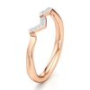Thumbnail Image 4 of J'Lure Lab-Grown Diamond Wedding Band 1/15 ct tw 18K Rose Gold