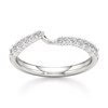 Thumbnail Image 1 of J'Lure Lab-Grown Diamond Contour Wedding Band 1/3 ct tw 18K White Gold