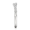 Thumbnail Image 3 of J'Lure Lab-Grown Diamond Contour Wedding Band 1/3 ct tw 18K White Gold
