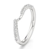 Thumbnail Image 4 of J'Lure Lab-Grown Diamond Contour Wedding Band 1/3 ct tw 18K White Gold